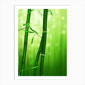 Bamboo Stock Videos & Royalty-Free Footage Art Print