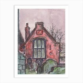 The Old Grammar School, Ashford, 10th Feb 2024 Art Print