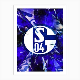 Fc Schalke 04 Art Print