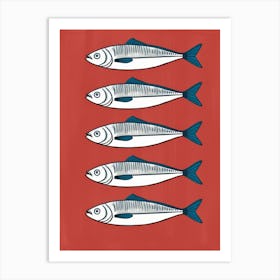 Sardines 8 Art Print