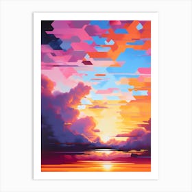 Sunset 2 Art Print