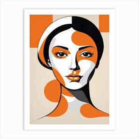 Portrait Of A Woman Art Print