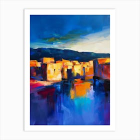 City By The Sea Art Print