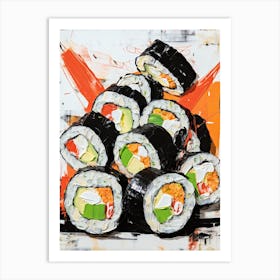 Sushi 7 Art Print