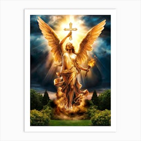 Angel Of Light Art Print