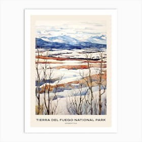 Tierra Del Fuego National Park Argentina 1 Poster Art Print