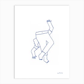 Contortionists Bodies 4 Art Print
