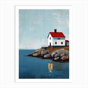 Peaceful Sweden Art Print