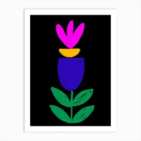 A simple flower Art Print
