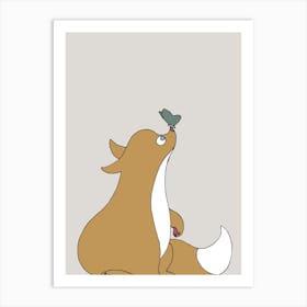 Kidsroom Art Fox_2012070 Art Print