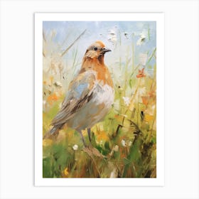 Bird Painting Pigeon 2 Art Print