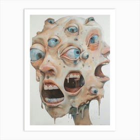 'The Head' 5 Art Print