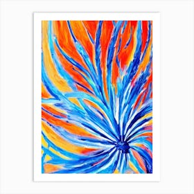 Glaucus Atlanticus (Blue Dragon) II Matisse Inspired Art Print