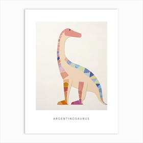 Nursery Dinosaur Art Argentinosaurus 1 Poster Art Print