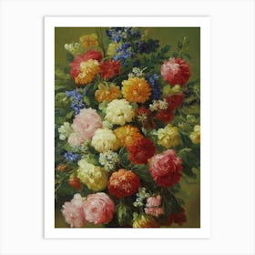 Bourvardia Painting 3 Flower Art Print