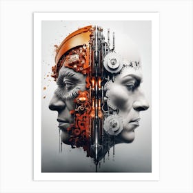 The Mechanical Mind Art Print