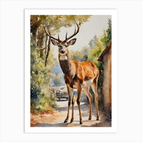 Fallow In The Britain Art Print