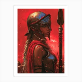 Spartan Warrior 9 Art Print