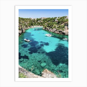 Cala Pi Mallorca Blue Waters Art Print
