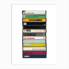 Kasabian - Cassette Print Art Print