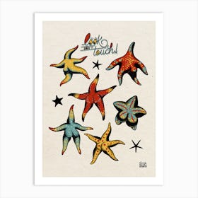 Starfish Butt Art Print