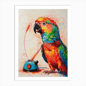 Parrot 4 Art Print