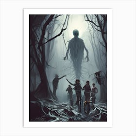 Chasing the Bad Guys Art Print