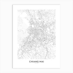 Chiang Mai Art Print