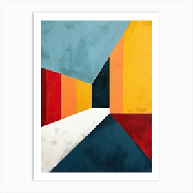 Abstract Geometric Art Print