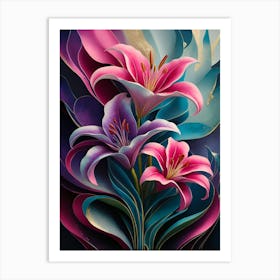 Lilies Art Print