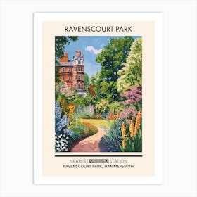 Ravenscourt Park London Parks Garden 2 Art Print