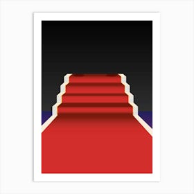 Red Carpet Art Print