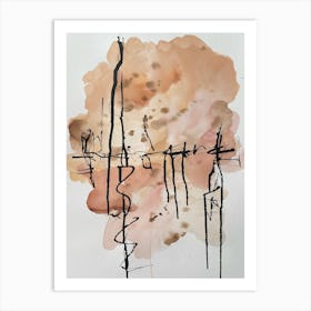 Abstract Painting 14 Art Print