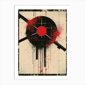 Splatter Painting 24 Art Print