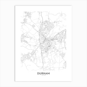 Durham Art Print