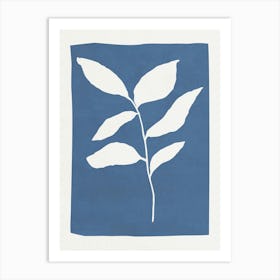 Minimalist Leaf 013 Art Print