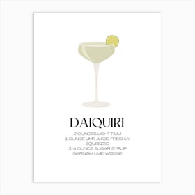 Daiquiri Art Print