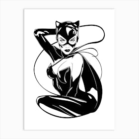 Catwoman Art Print