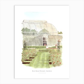 Kew Royal Botanical Gardens London Art Print