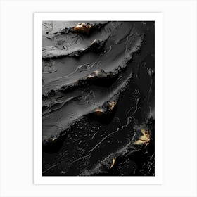 Black Water Art Print