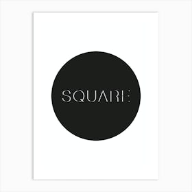 Square by emerybloom Art Print