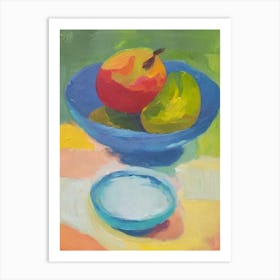 Cherimoya Bowl Of fruit Art Print