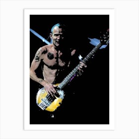 flea Red Hot Chili Peppers band music 1 Art Print