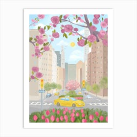 NYC Park Avenue Art Print