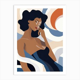 Afro-American Woman 2 Art Print