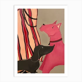 Dogs Art Print