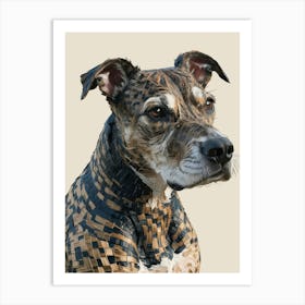 Dog Portrait 4 Art Print