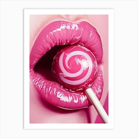 Lollipop 2 Art Print