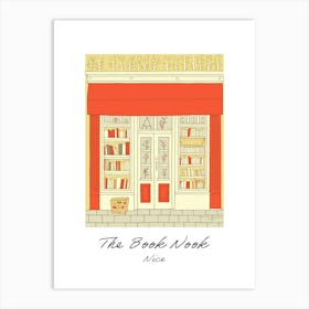 Nice The Book Nook Pastel Colours 1 Poster Art Print