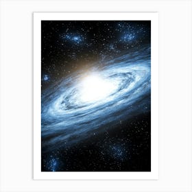 Galaxy In Space 12 Art Print